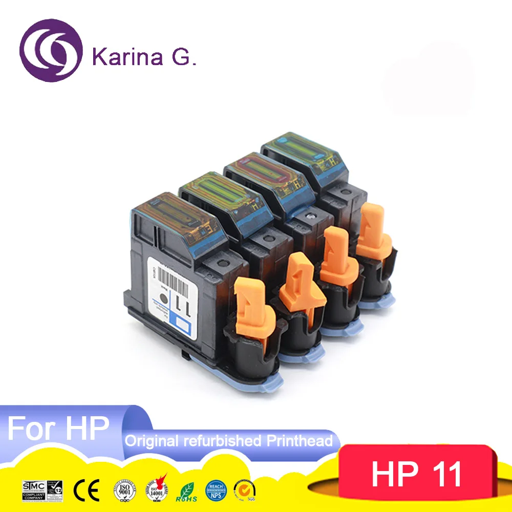 Cabeça de Impressão Remanufaturados para Hp11 C4810a C4811a C4812a C4813a Terno para hp Designjet 500 510 800 100 110 500 510 815 Printer - Imagem 3