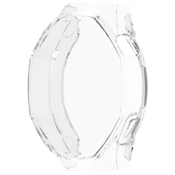 Soft TPU Protective Case & Screen Protector for Huawei Watch GT5 Pro - 46mm & 42mm (Transparent)