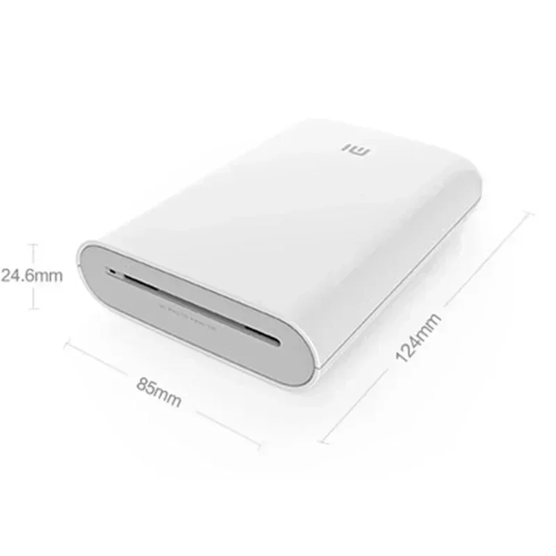 Xiaomi シャオミ MI ポータブルフォト スマホプリンター 20枚付き Xiaomi、スマホから写真を印刷できる「Mi ポータブルフォト