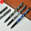 3/6/12pcs Camouflage Design Neutral pen tactile smooth grip Comfortable Quality ink for writing and conference use back toschool 3