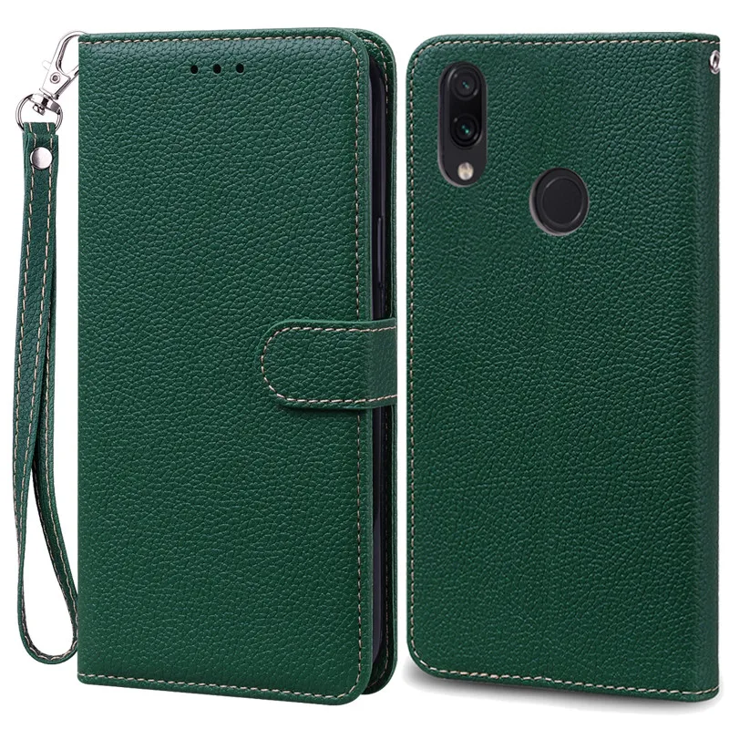 Leather Wallet Flip Case - Protective Cover