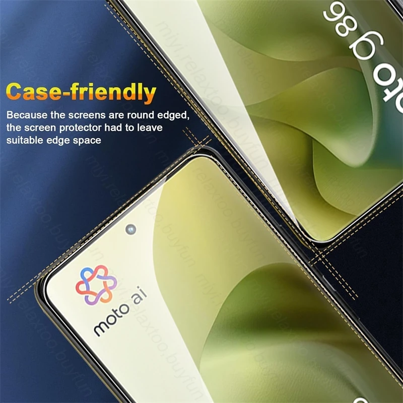 5-Pack Premium Clear Tempered Glass Screen Protectors