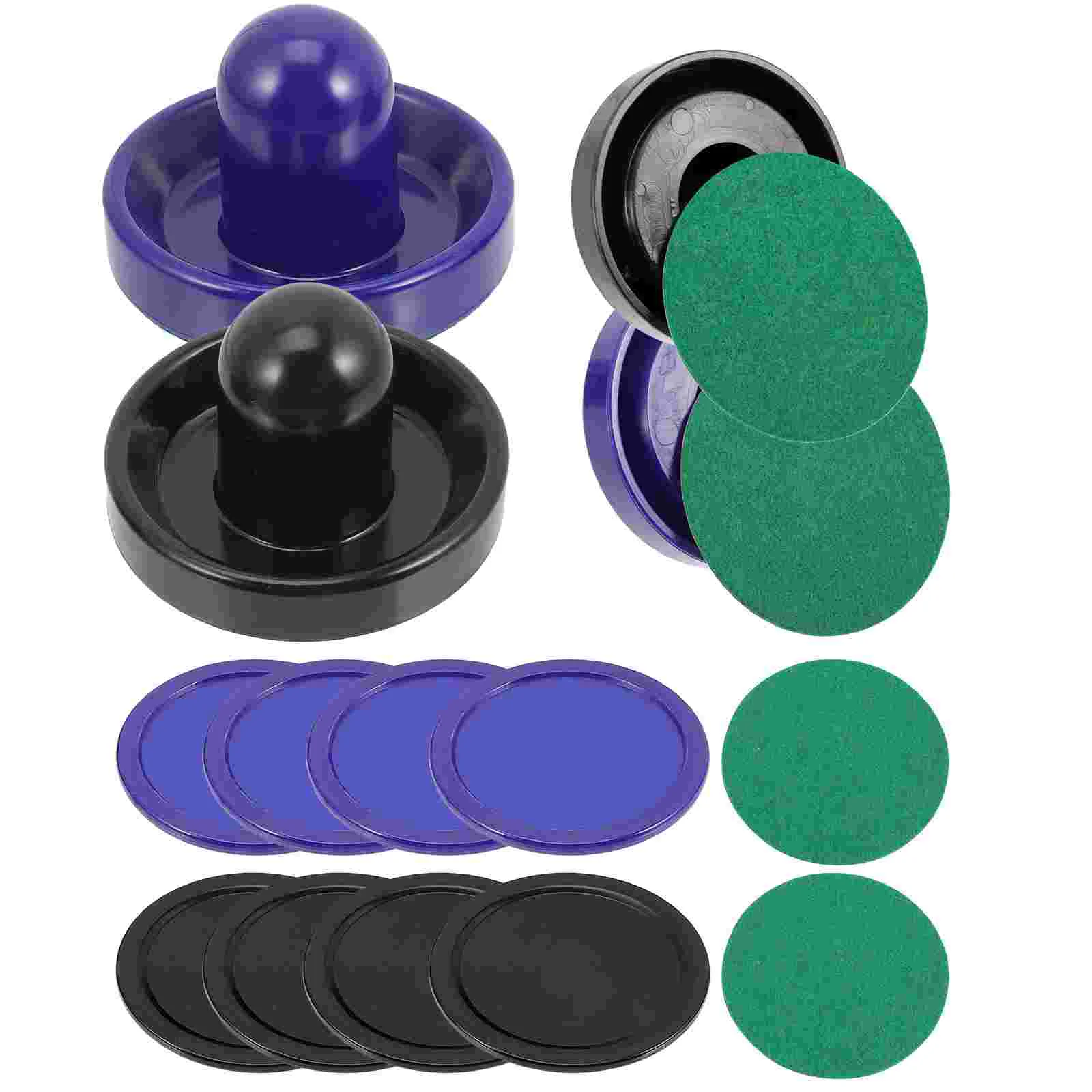 

Air Hockey Game Pucks Small Pushers Supplies Paddle Abs Plastic Paddles Tabletop