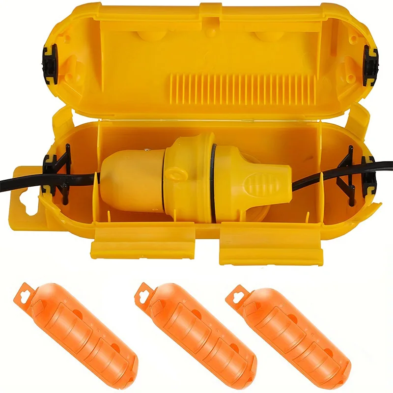 Extension Cable Cover Plug Connection Protection Waterproof Indoor and Outdoor Socket Tool
