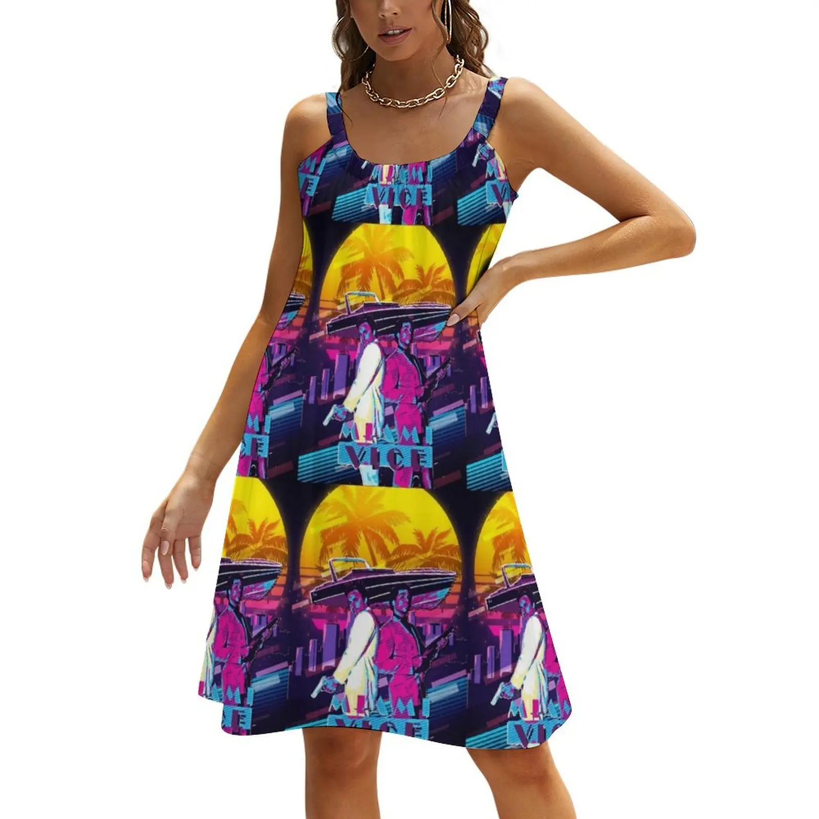 

Sonny and Rico retro art Beach Sling Skirt luxury dresses chic and elegant evening dress evening dresses luxury 2024
