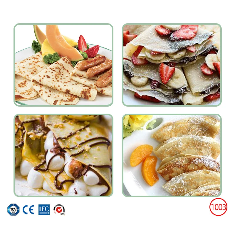 Pancake oven rotating shaft Commercial pancake former Shandong pancake batter scraper Keri rotary forming scraper