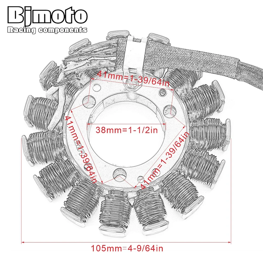 GSXR GSX-R 1000 2008 المحرك الجزء الثابت الملف + م...