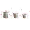 1PC Vintage Iron Flower Pot Desktop Flower Vase Plant Flowerpot Balcony Plant Bucket 6