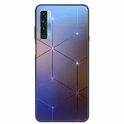 Cute Painted Soft Silicone Back Cover with TPU Bumper - Stylish Phone Case for TCL 20L (Plus) (R20.CH.235)