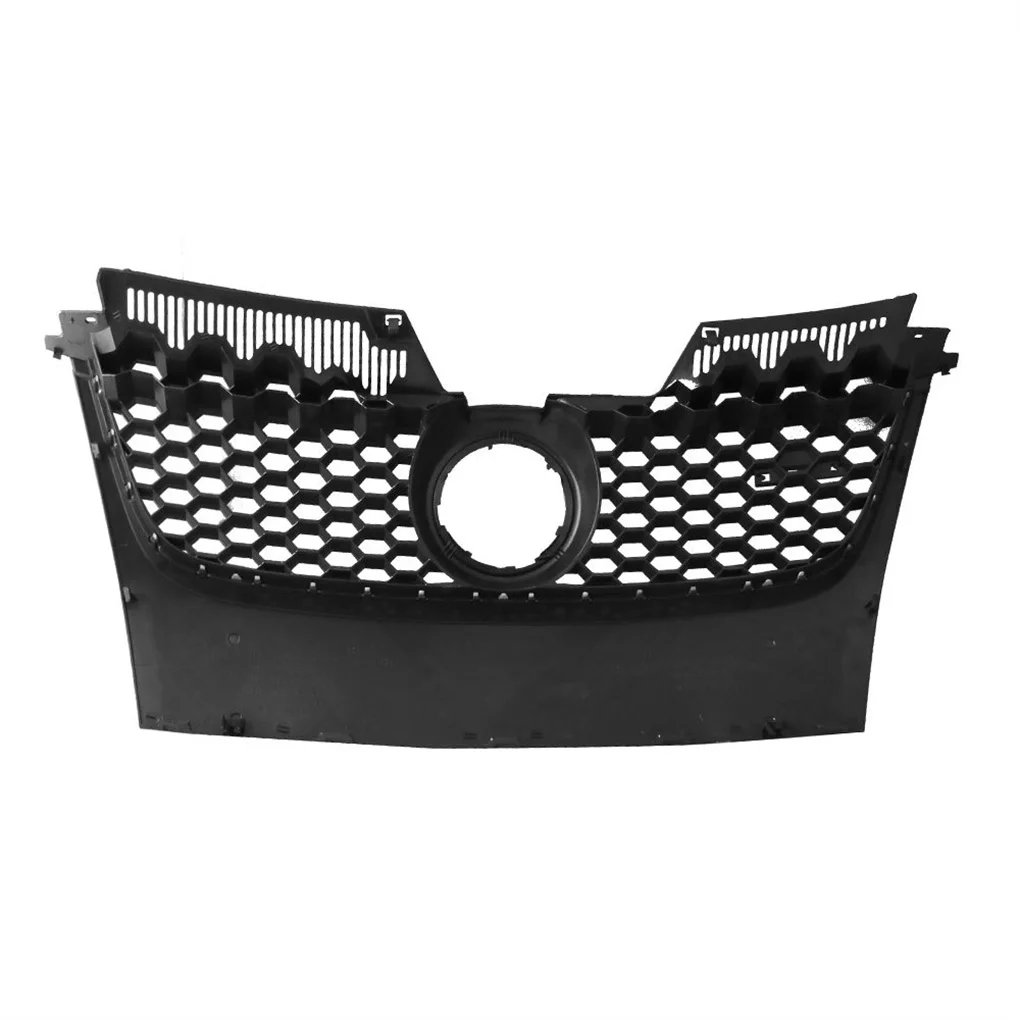 ABS Bumper Grille Vehicle Fittings Rust-proof Shakeproof Front Bumper Grille Replacement Suitable For Golf 5 MK5 V GTI