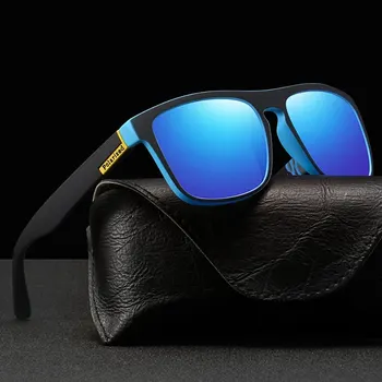 Clássico quadrado vintage esporte óculos polarizados para homens e mulheres, luxo marca designer óculos de sol, condução e pesca eyewear, UV400 1