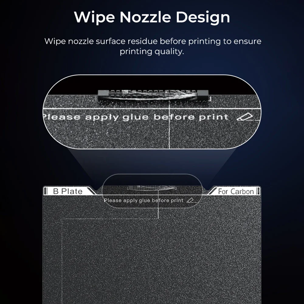 Creality 공식  K1C PEI 빌드 플레이트, 부드러운 마그네틱 스티커 없음, 235x235mm K1C 인쇄 플랫폼 보드, 프로스트