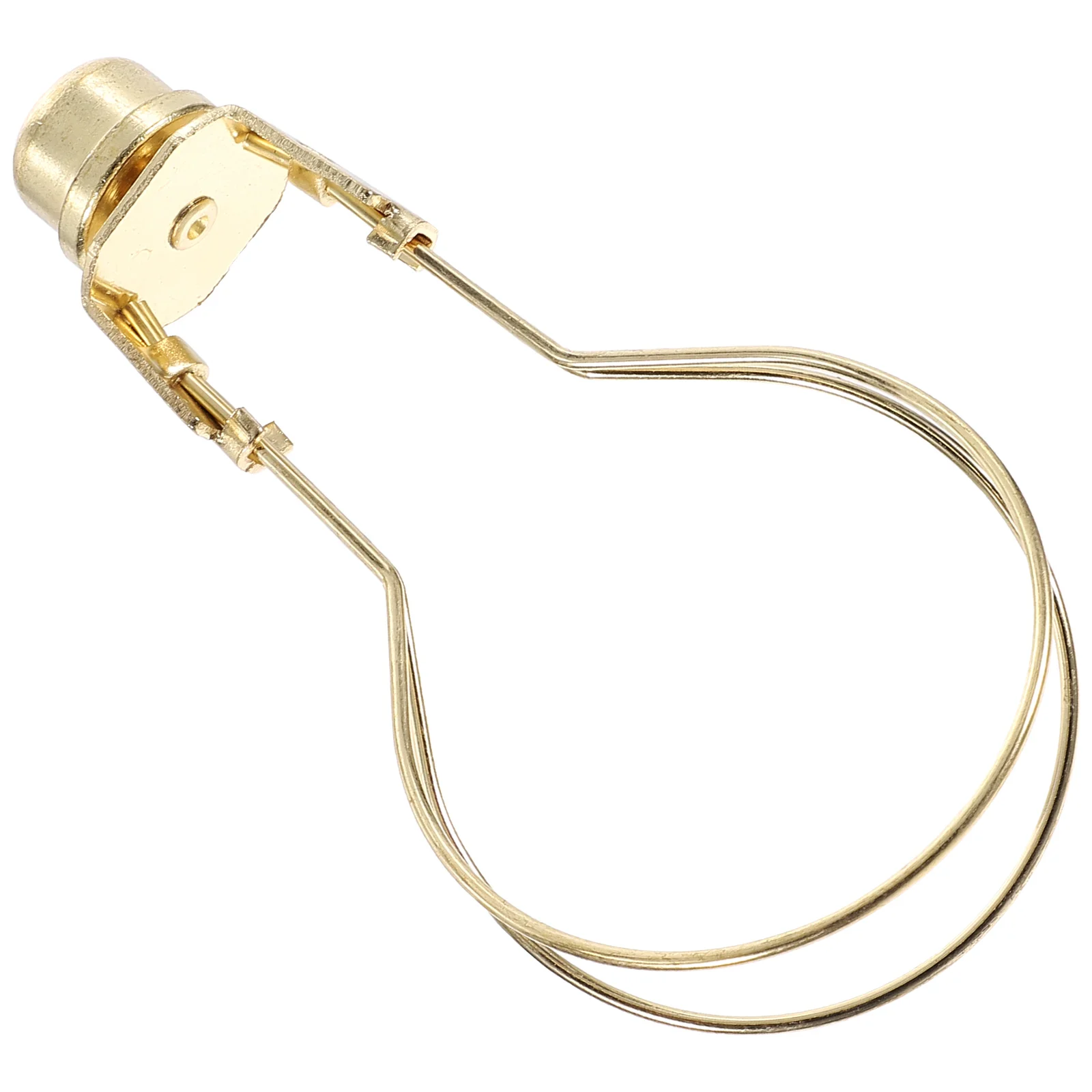 

Lamp Shade Adapter Metal Lamp Bulb Clip Lamp Shade Light Bulb Clip for Home Decoration