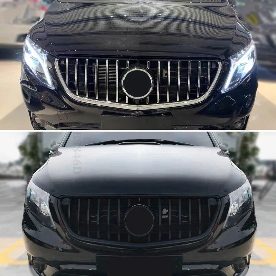 ダイアモンド/GTR スタイル フロント バンパー グリル グリル メルセデス ベンツ W176 A クラス A200 A250 A45 AMG 2013年-2018年 レーシング グリル 新登場！ダイヤモンドスタイル フロントバンパーグリル チューニング