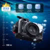 Seafrogs Aluminum Alloy TG-7 Waterproof Camera Case For Olympus TG7 Professional Scuba Diving 100m/328FT Camera Protective Cover 5
