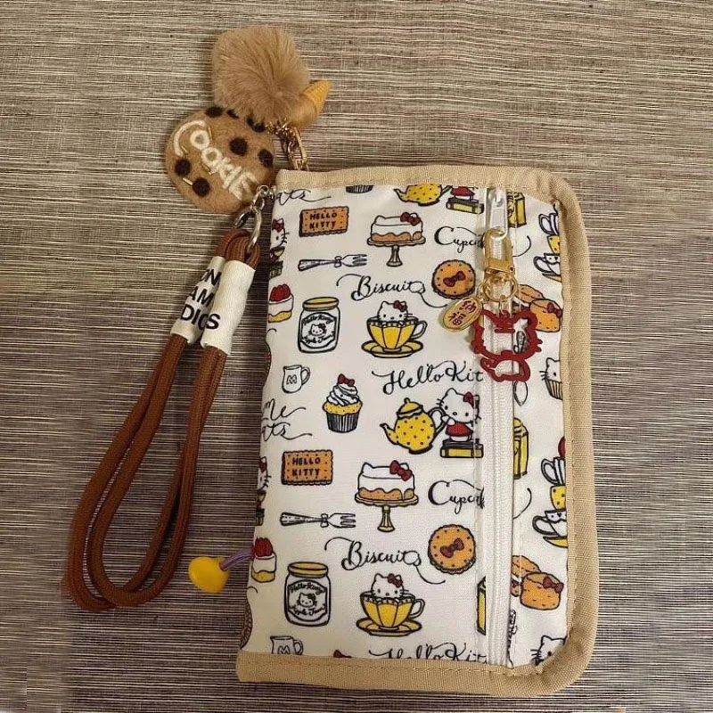 SanrioHellokittyStorageBagKawaiiHandAccountBagPortableZipper