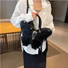 2023 New Butterfly Shape Women Satchel Bags Personalized Leather Retro Designer Backpacks Gothic Embroidery Girls Messenger Bags 4