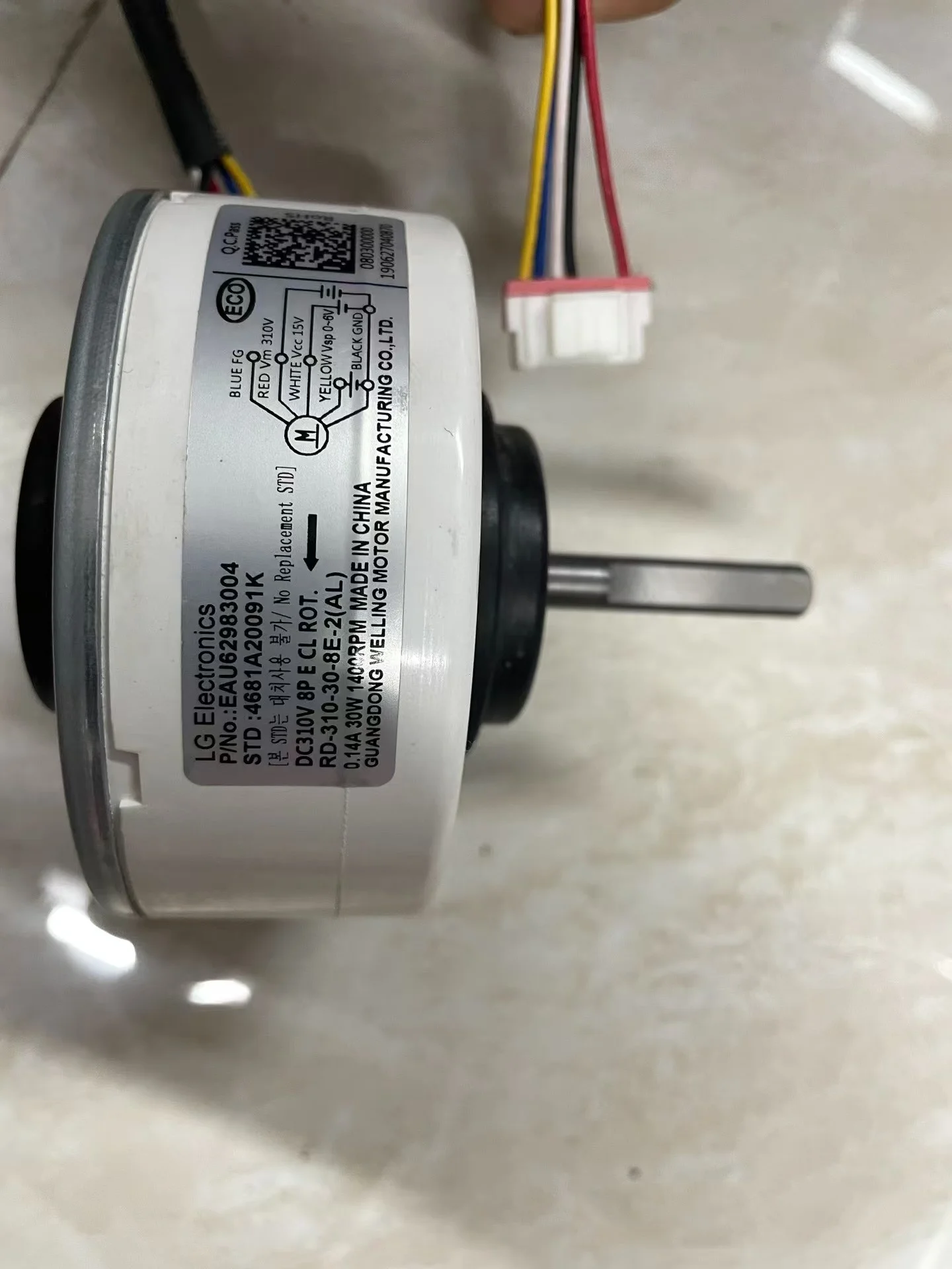 Инверторный испаритель кондиционера с двигателем постоянного тока в ...