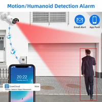 Hiseeu 5MP WiFi Камера видеонаблюдения Группа инфракрасных камер ночного видения системы безопасности 10CH NVR Беспроводная система видеонаблюдения — изображение 2