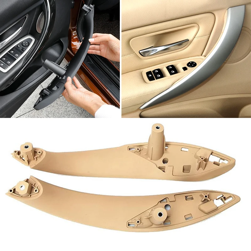 

For BMW 3 4 Series M3 M4 F30 F80 F31 F32 F33 F34 F35 F36 F82 1PC Car Interior Door Pull Handle Inside Panel Trim Replacement