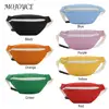 Casual Canvas Chest Bags Children Fanny Bum Purse Waist Solid Messenger Packs Daily Chest Waist Girl Cute Leisure Chest 2