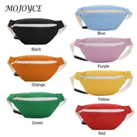 Casual Canvas Chest Bags Children Fanny Bum Purse Waist Solid Messenger Packs Daily Chest Waist Girl Cute Leisure Chest 2