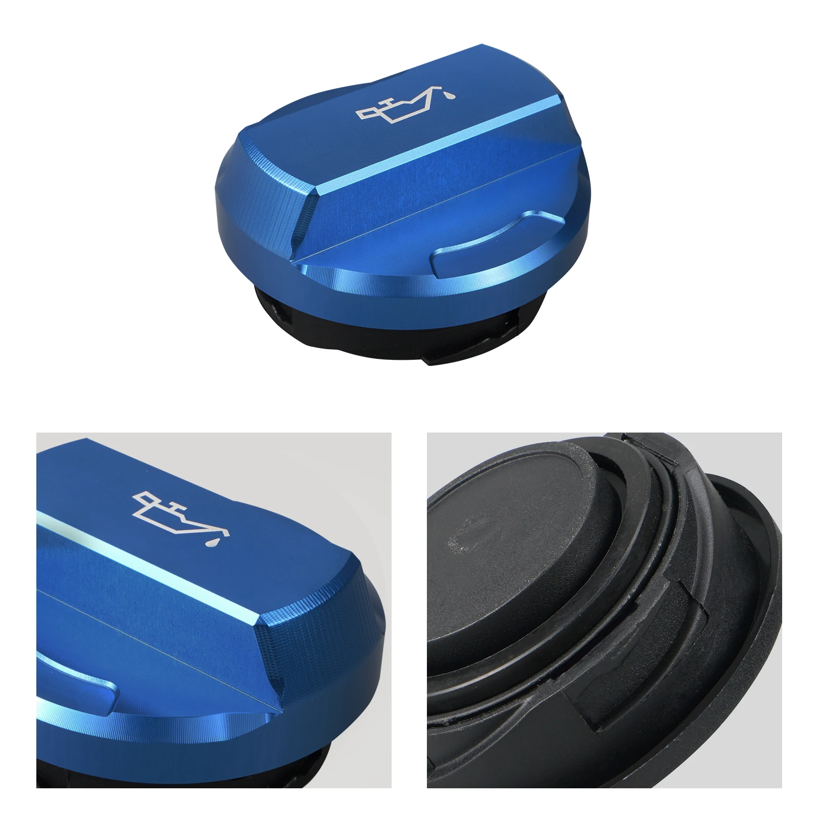 BEVINSEE EA888 Gen3 Motoröl-Einfülldeckel für Audi A3 S3 RS3 8V 8Y S1 A1 TT TTS TTRS 8S SQ2 Q3 RSQ3, für SEAT Leon Cupra Ibiza – Detail 7