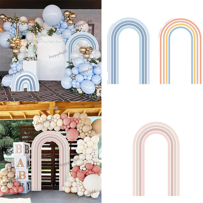 Rainbow Arch Foam Backdrop 1