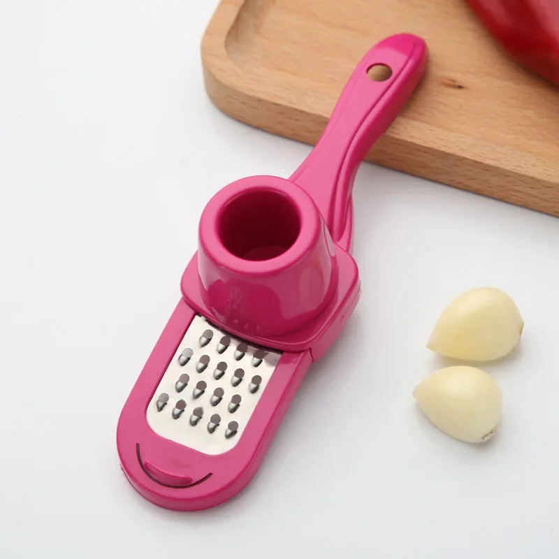 

Garlic Press Multi-functional Ginger Grinding Grater Planer Slicer Cutter Cooking Tool Kitchen Utensils