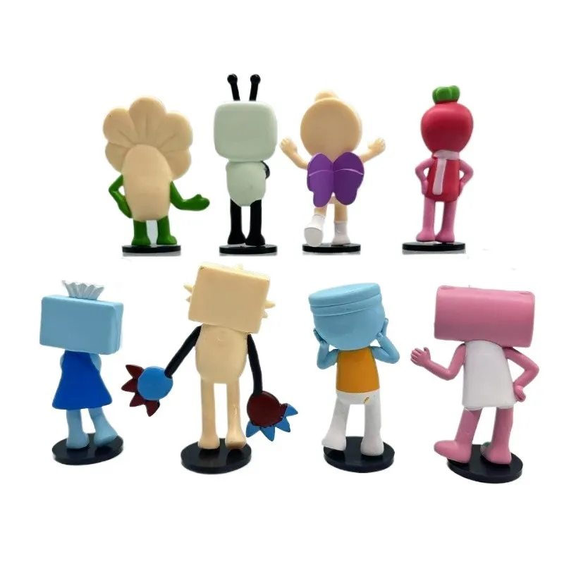 8 adet/takım sevimli Dandy'nin dünya PVC Dandy dünya korku oyunu