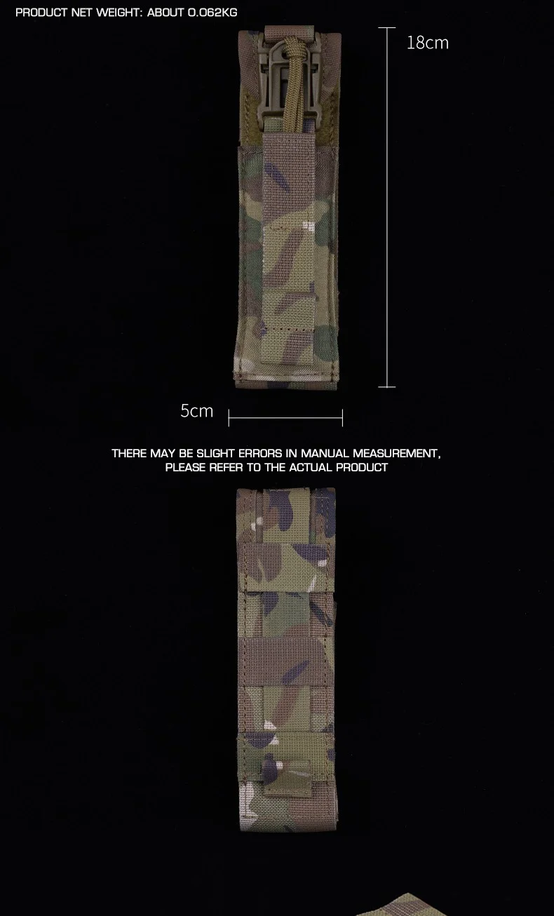 Schnellverschluss-Tourniquet-Träger, MOLLE-Montage, feldbereit, medizinische Tasche für Überlebensausrüstung, Chest Rig, Jagdzubehör – Detail 1
