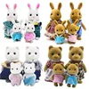 1:12 Toy House Forest Family Miniature Toy FurnitureAnd Dolls 1