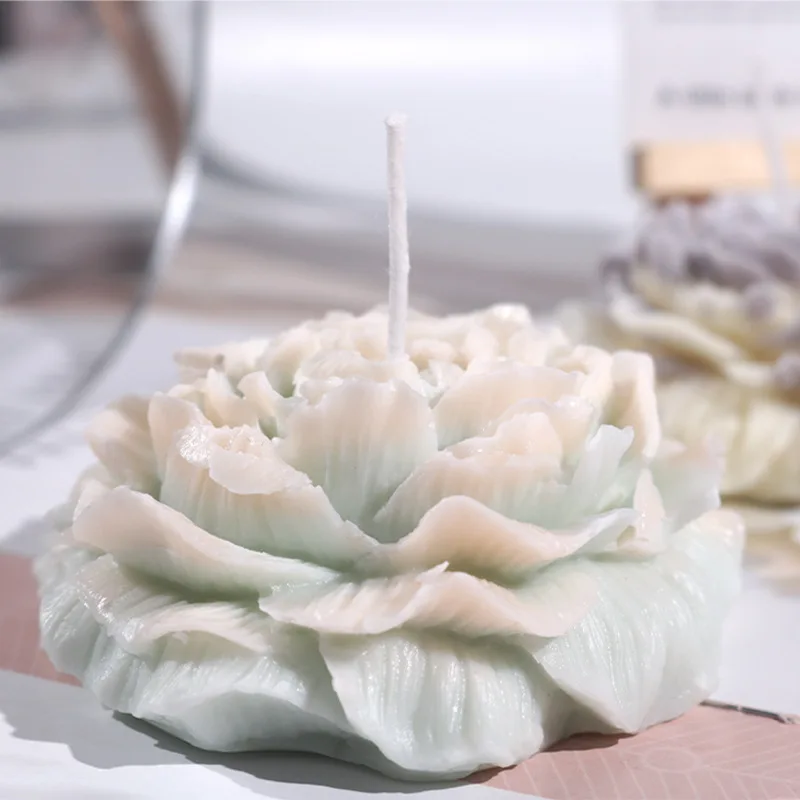 Stampo In Silicone A Forma Di Fiore 3D Per Candele, Resina, Sapone