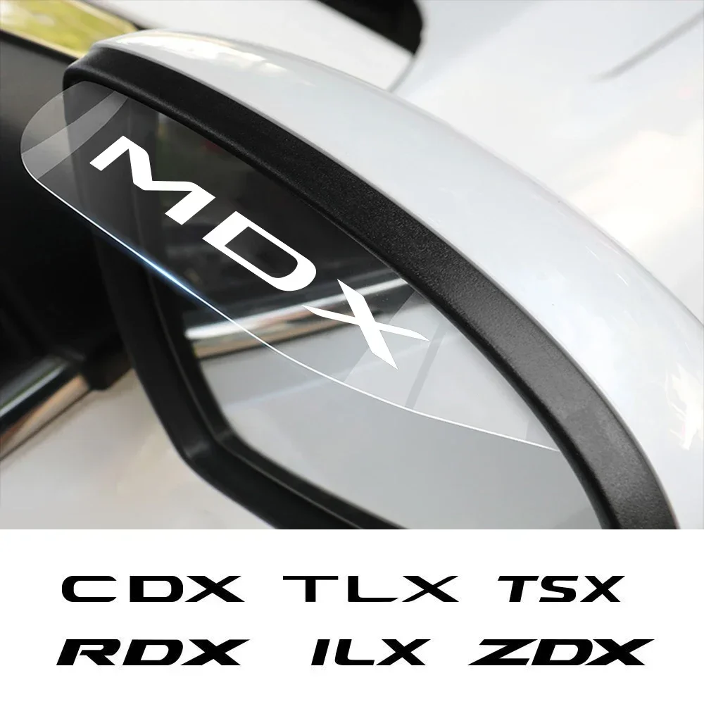 Car Rearview Mirror Rainproof Eyebrow Auto Exterior Accessories For Acura MDX RDX TSX TL ILX TLX NSX RL CDX RSX ZDX TLXL RLX