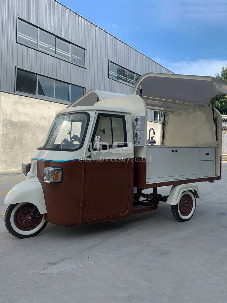 Description Picture 5 of itemUrdream Piaggio Ape Mobile Bar Truck Party Bus Ice Cream Catering Mobile Food Truck For Wedding Mobile Bar Truck