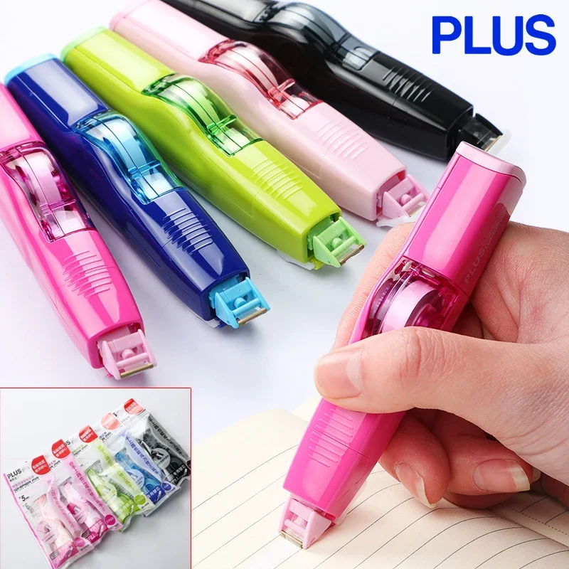 6M PLUS Correction Tape Replaceable Core Japanese Stationery Correction Tool White Stickers Students Gift Office School Supplies correction tape