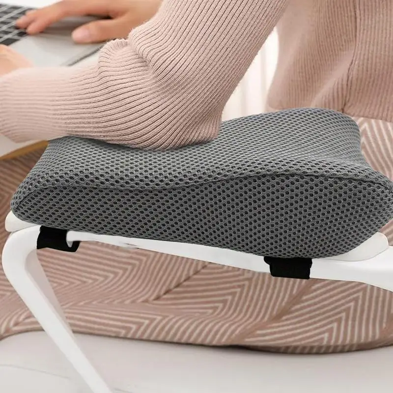 Arm Rest Cover Elbow Armrest Pads Comfortable Support Chair Elbow Pads with Adjustable Straps for Office Chairs Wheelchairs armrest pads