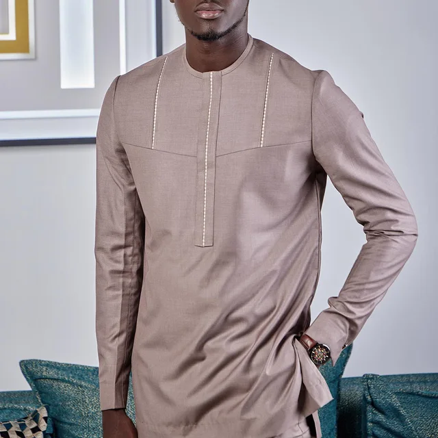 Emeka Long Sleeve Dashiki Outfit - Image 4