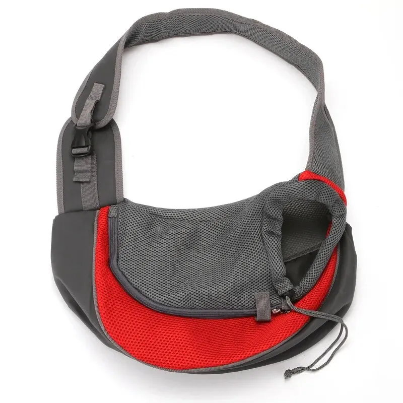 Pet Carrier Backpack Reflective Breathable Mesh Pet Sling Carrier-Travel Safe and Comfortable for Outgoing Pets