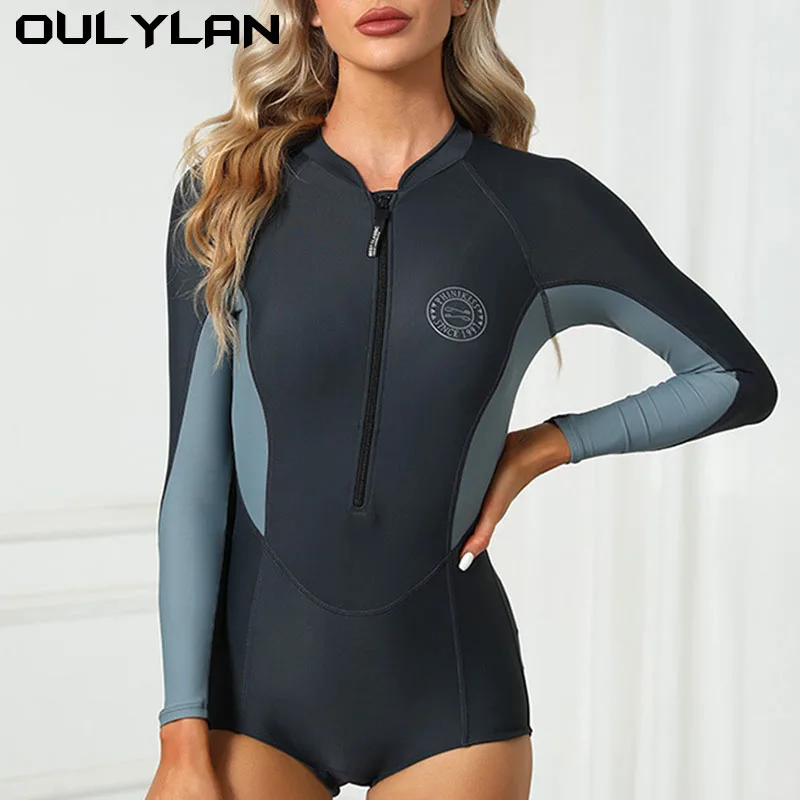 Swimming Diving Suit One Piece Wetsuit Jellyfish Suit Snorkeling Free Deep Diving Wetsuit Long Sun Protection Surfing