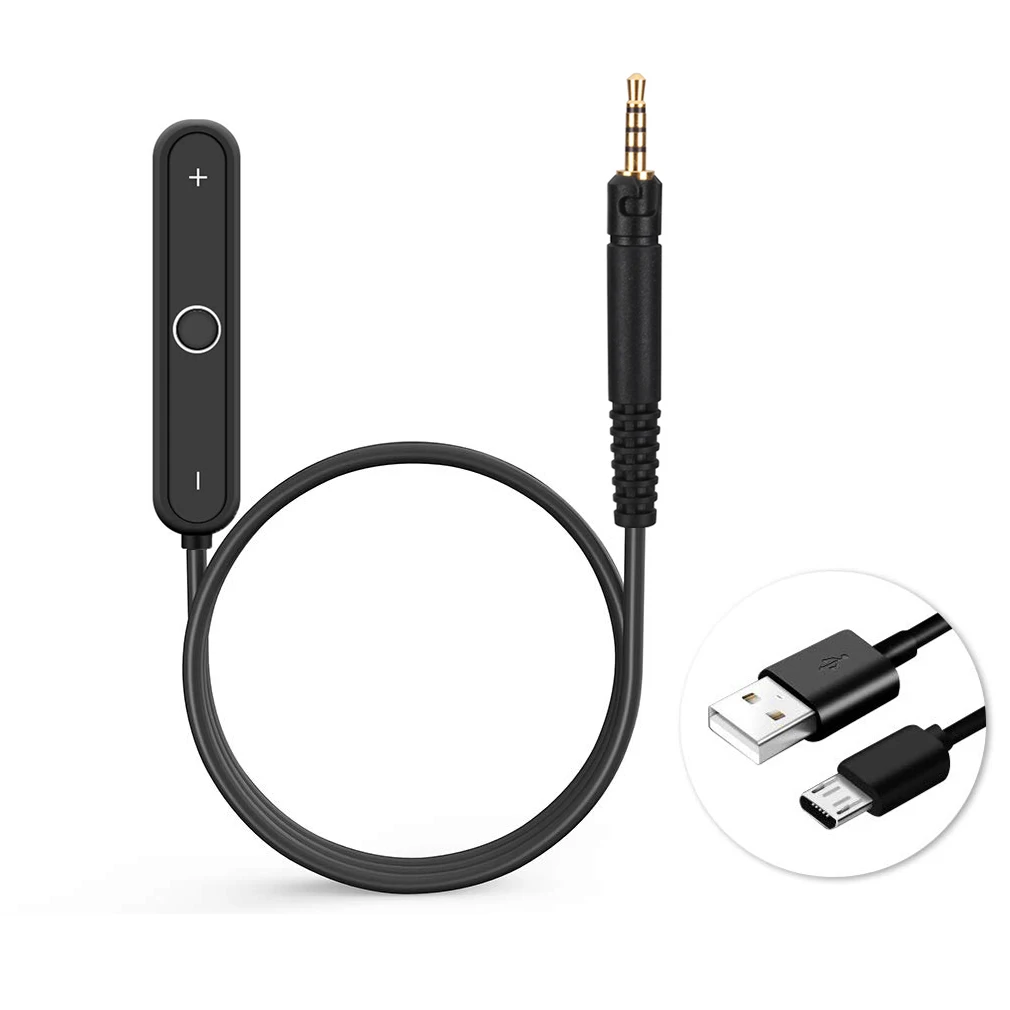 

Bluetooth 5.0 Adapter Wireless Handsfree Receiver for Yamaha PAC HPH-MT5 HPH-MT5W HPH-MT7 HPH-MT7W HPH-MT8 Monitor Headphones