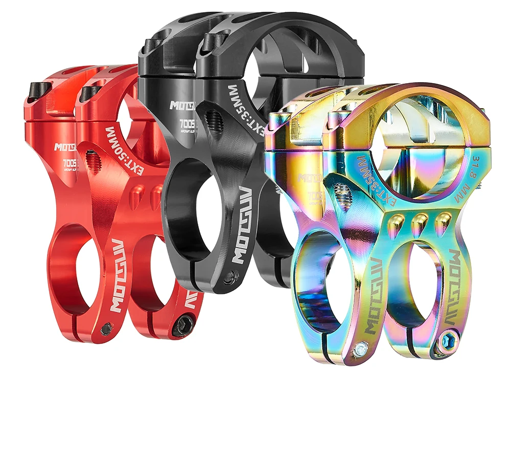 MTB Power Stem Road Bike Mountain Bicycle Bridge Short 35mm 50mm Rod Handlebar Table Adjustable Riser 31 8 Cycling