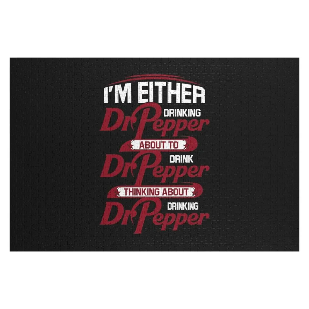 

I'm Either Drinking Dr. Pepper About To Drink Dr. Jigsaw Puzzle Personalized Photo Gift Animal Personalised Baby Wooden Puzzle