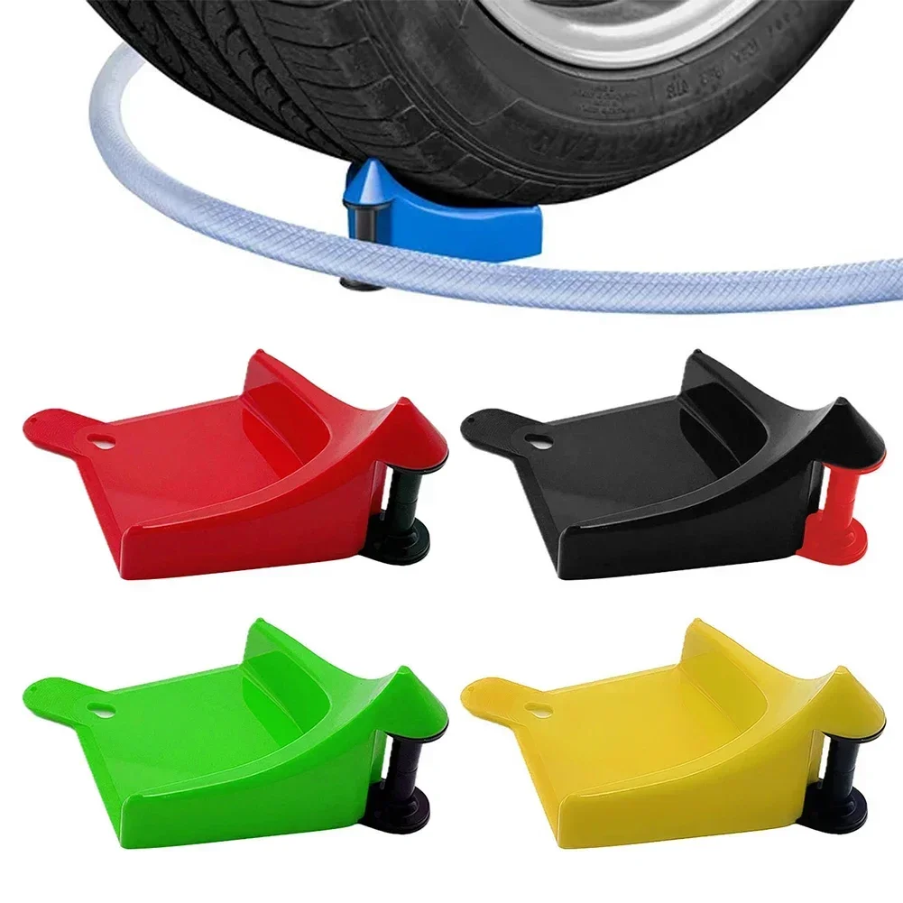 Slide Tire Wedge Car Wash Tube Anti-pinch Tools Hose Guides Wheel Prevent Detailing/Washing Tool Car Hose Guides Accessories