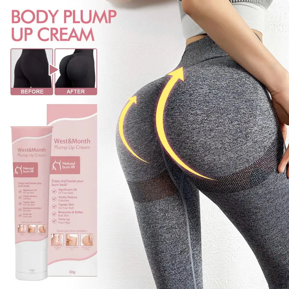 30G Plump Lift Butt Cream Firm Enhance Buttocks Hydrating Butt Lift Cream Reduce Cellulite Tighten Skin Lifting Ointment