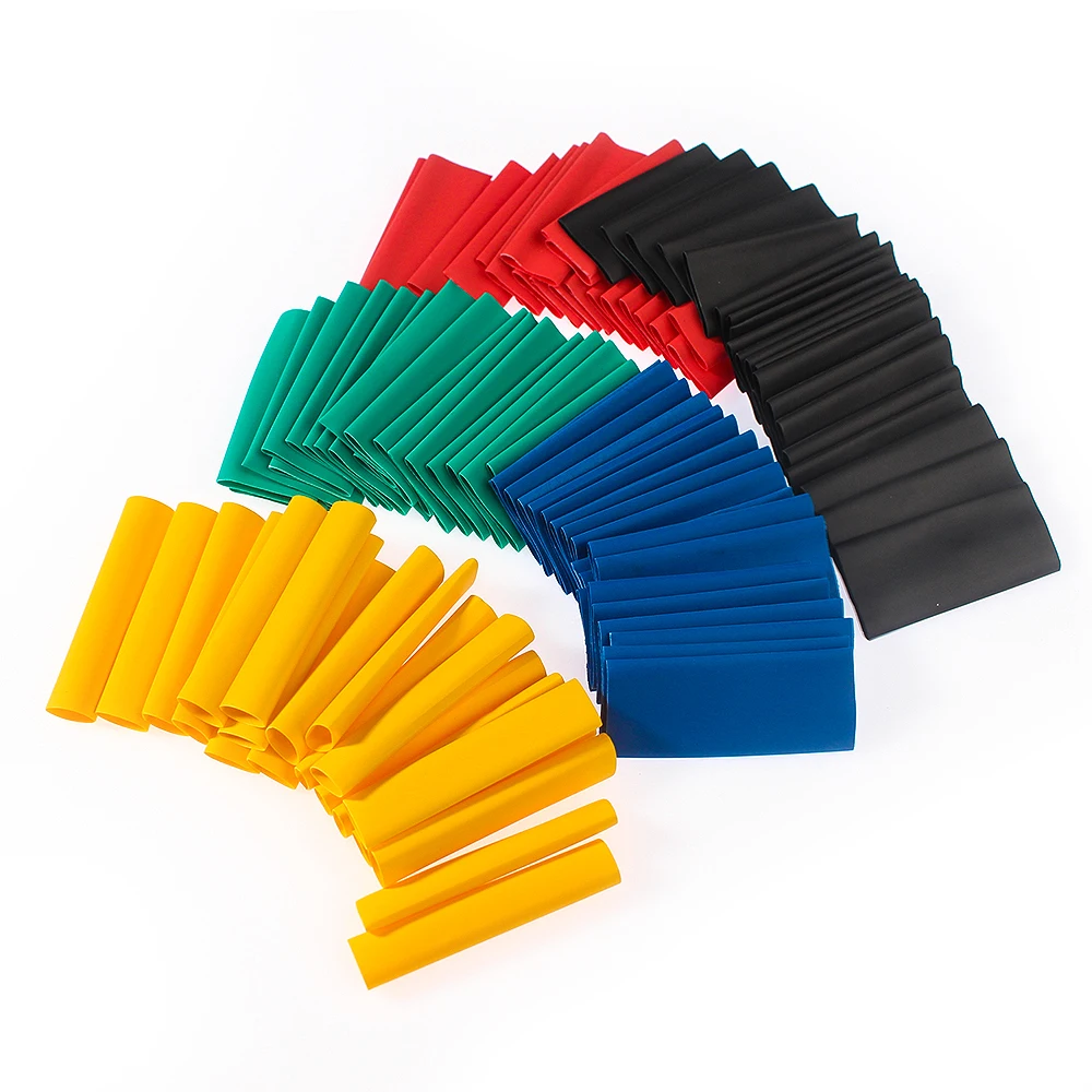 Heat Shrink Tubing 280-560PCS Heat Shrink Tubing Thermoresistant for Cables Shrink Wrapping DIY Electronic Kit 2:1