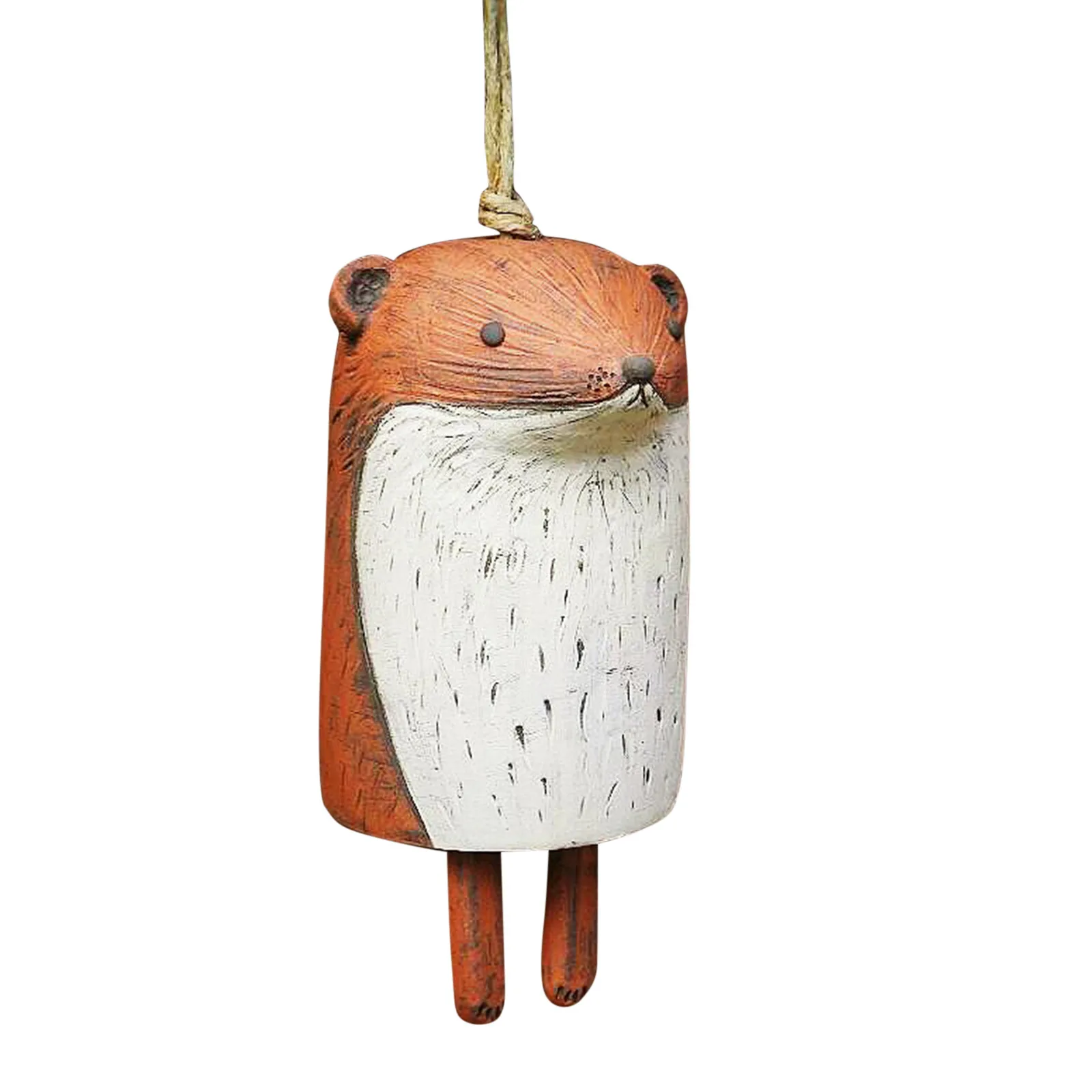 

Garden Resin Wind Chimes Animals Ornaments Owl Fox Raccoon Hedgehog Garden Decoration Japanese Bohemian Home Decor Gift
