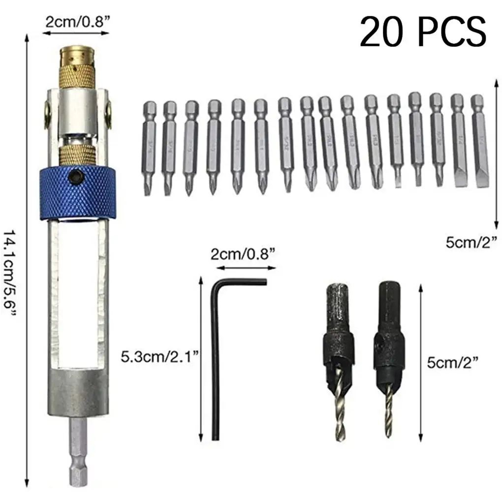 

20 шт. Сменные сверла из быстрорежущей стали отвертка флип-привод и коробка инструмент быстросменный драйвер поворотная головка набор инструментов для ремонта вождения
