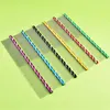 6 Colored Pet Dog Comb Straight Comb Cat Cleaning Brush 16/19/20/25cm Stainless Steel Lightweight Pets Cat Grooming Combs Dogs 2