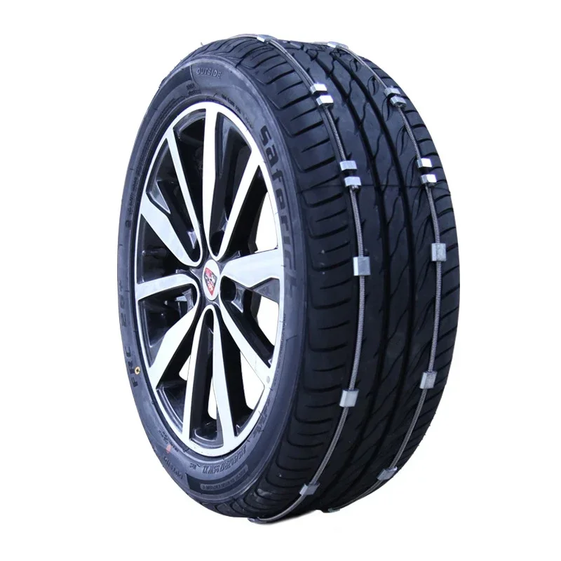 Invisible Anti-skid Chain Universal Car SUV Off-road Vehicle Snow Ice Tire Anti-skid Steel Tire Chain Car Maintenance